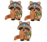 QYYZTQY 3pcs Animal Desk Lamp Desk Lights Night Light Lamp Bedside Lamps Nightlights Night Lights Stained Table Lamp Stained Animal Light LED Desk Lamp Small Lamp Desktop Statue