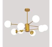 QYYZTQY 8 Lights Pendant V-intage Style Mid Century Classic Light, Chandelier
