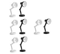 QYYZTQY 8 Pcs Desk Table Charging Study Light Rechargeable Reading Light Desk Lamps for Home Office USB Desk Dimmable Bedside LED Plastic