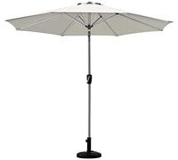 QYYZTQY 9'/2.7M Parasols Patio Table Umbrella Outdoor with 8 Sturdy Ribs for Garden, Deck, Backyard and Pool (A Wine Red)