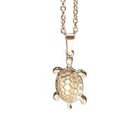 QYYZTQY 925 Sterling Silver Cute Sea Turtle Necklace For Women, Punk Chic Turtle Charm Choker - Minimalist Hawaiian Turtle Necklace, Animal Lover Turtle Pendant, Sea Turtle Necklace For Girls