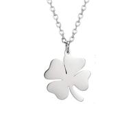 QYYZTQY 925 Sterling Silver Patricks Day Necklaces For Women and Men, Patrick Symbol Charm Necklace Shamrock Lucky Three Leaf Heart Trinity Knot Triquetra, Patricks Day Beads Bulk
