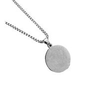 QYYZTQY 925 Sterling Silver Saint Michael Necklace For Women and Men, Religion Michael Medallion Necklace, Faith Protection Chain Amulet, Michael Necklace, Saint Michael Pendant For Men
