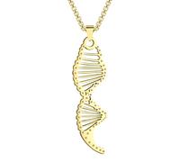 QYYZTQY 925 Sterling Silver Serotonin Necklace For Women and Men, Dopamine Molecule Necklaces Chemical Formula Necklace, Biochemistry Biochem Pendant Serotonin Dopamine Caffeine