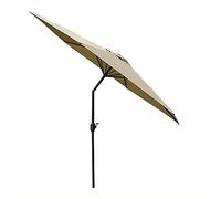 QYYZTQY 9ft /2.7m Patio Tilting Garden Umbrella Outdoor Table Parasol with Tilt Crank Handle Protection - Multiple Colour