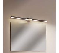 QYYZTQY 9W LED Mirror Front Light, Make-up Mirror Lamp, Bathroom Flush Mount Wall Lamp, Metal Wall Lighting Fixture for Washroom Dressing Room, Warm White [Energy Class A+]