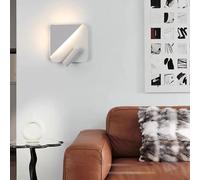 QYYZTQY Adjustable Angle Wall Light with Remote Control for Children's Living Room (Black)