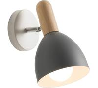 QYYZTQY Adjustable Bedside E26/ Basewall Lamp Up and Down Suitable For Bedroom Living Room Corridor Restaurant Kindergarten Office Home Indoor Reading Lighting Wall Lamp(Gray)