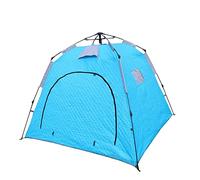 QYYZTQY Automatic Ice Winter Fishing Heighten Thicken Cotton Tents Outdoor Camping Windproof Warm Tent, Blue