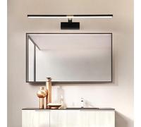 QYYZTQY Bathroom Mirror Light Indoor Lamp with Extendable Arm Waterproof Wall Aluminium Acrylic for Bedroom Living Room Corridor (Gold-Warm Light,50cm)