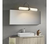 QYYZTQY Bathroom Mirror Wall Light - Black Iron Glass, IP65 Waterproof for Makeup & Bedroom Corridors