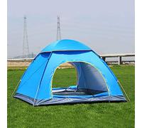 QYYZTQY Beach Camping Indoor Family Tent Pop up Tents for Adults,Camouflage,3 to 4, Blue
