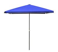 QYYZTQY Beach Garden Outdoor Parasol, 220cm Sun Protection Waterproof Rectangle Umbrella Removable, for Patio Pool Umbrellas Good (Black B)