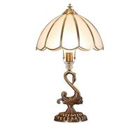 QYYZTQY Bed Lamp Brass Classical Chinese Table Lamp Bedroom Study Decoration Table Lamp Living Room Retro Bedside Lamp Living Room Lamp