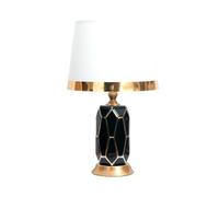 QYYZTQY Bed Lamp Creative Ceramic Table Lamp Light Luxury Bedroom Bedside Lamp Study Desktop Decorative Lamp Living Room Lamp