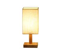 QYYZTQY Bed Lamp New Chinese Style Table Lamp Bedroom Bedside Retro Nostalgic Warm Remote Control Night Light Living Room Lamp(D)