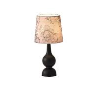 QYYZTQY Bed Lamp Nordic Retro Atmosphere Table Lamp Living Room Solid Wood Bedroom Bedside Lamp Study Desk Reading Lamp Living Room Lamp(B)