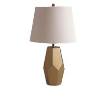 QYYZTQY Bed Lamp Personalized Table Lamp Light Luxury Golden Bedroom Bedside Lamp Creative Art Decorative Table Lamp Living Room Lamp