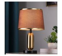 QYYZTQY Bed Lamp Table Lamp Bedroom Creative Desk Table Lamp Home Touch Bedside Lamp Home Decoration Atmosphere Light Living Room Lamp(A)