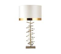 QYYZTQY Bedroom Study Room Desk Light Creative Modeling Metal Fabric Desk Lamp For Living Room Counter Dining Table Writing Desk Table Lamp B&B Hotel Rooms Apartment Decoration Lighting Fixture