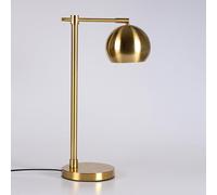 QYYZTQY Bedside Lamp Brushed Gold Desk Light Adjustable Desk Reading Lamps End Table Lights for Bedroom Living Room Office Desktop Nightstand Lamp Accent Lighting