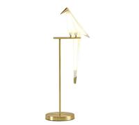 QYYZTQY Bedside Table Lamp Bird Paper Table Lamp Bedroom Living Room Art Decor Lamp Stand Origami Light Study Bedside Reading Table Desk Lamp Nightstand Lamp for Bedroom
