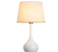 QYYZTQY Bedside Table Lamp Metal Bedside Lamp Nightstand Lamp Touch Desk Light with Fabric Lampshade Art Desk Lamp Nightstand Lamp for Bedroom