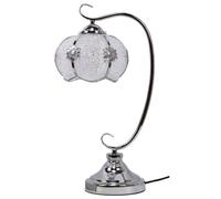 QYYZTQY Bedside Table Lamp Metal Table Lamp Desk Light Acrylic Lampshade Desk Lamp Nightstand Lamp Nightstand Lamp for Bedroom(Gold,Touch Switch)