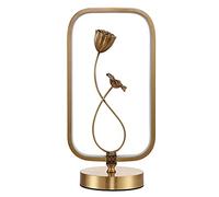 QYYZTQY Bedside Table Lamp New Chinese Style All-Copper Antique Table Lamp Bedroom Bedside Lamp Handmade Creative Root Table Lamps, Used for Living Room Office Decoration Desk Lamp Bedside Lamps