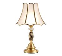 QYYZTQY Bedside Table Lamp New Chinese Style Copper Antique Table Lamp Living Room Decoration Eye Protection Table Lamps Bedroom Bedside Lamp Study Room Reading Lamps Bedside Lamps