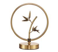 QYYZTQY Bedside Table Lamp New Chinese Style Copper Table Lamp Bedroom Bedside Lamp Handmade Creative Decorative Table Lamps, Used for Living Room Study Decor Desk Lamp Bedside Lamps