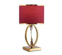QYYZTQY Bedside Table Lamp New Chinese Style Creative Table Lamp Bedroom Bedside Warm Light Lamps, Used for Living Room Study Decoration Table Lamps Adjustable Light Bedside Lamps