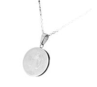 QYYZTQY Benedict Necklace For Women and Men, 925 Sterling Silver Religious San Benito Medal Pendant, Benedict Medals, Medalla De San Benito, San Benito Medalla, Saint Benedict Medal