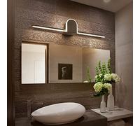 QYYZTQY Black Vanity Light Bathroom Over Mirror Cabinet, Wall Lamp LED Lights for Makeup Bedroom Dressing Room Washroom Wall Bedside Decor Lamp, 3000k 40cm (Color : 3000K, Size : 40cm)