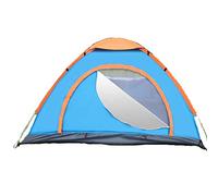 QYYZTQY Camping Tents, Automatic Pop Up Sun Shelter 2-3/3-4 Persons Family Tent for Beach/Garden/Fishing/Picnic Hiking Travel,Blue,3 to4 People