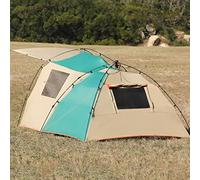 QYYZTQY Camping Tents for Family 3-4 Person,Entrance Hall+Living Room+Bedroom,Pop Up Tent Waterproof Canopy Tent,with Storage Bag Accessories