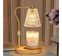 QYYZTQY Candle Warmer Lamp with Timer Dimmer Adjustable Height New Bedroom,Mothers Day Gifts,Vintage Home Decor for Scented Jar