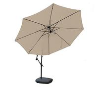 QYYZTQY Cantilever Outdoor Parasol Shade 3.5m Patio Umbrella