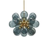 QYYZTQY Chandelier Colorful Chandeliers Art Balloon Pendant Light Bubble Globe Glass Shade Decor Ceiling Hanging Lamp for Kitchen Island Bedroom Living Room (Color : P