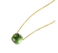 QYYZTQY Chandelier Solid Candy Sweety Necklace Women Synthetic Gemstone 45 cm Chain Gifts for The New Year Light