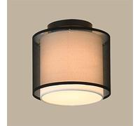QYYZTQY Chinese Traditional Style Ceiling Lamp Aisle Bedroom Led Ceiling Lights Fabric Lampshade Home Decor, Wall Lamp (Color : Q)