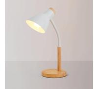 QYYZTQY Classic Modeling Writing Desk Desk Light French Solid Wood Small Desk Lamp Suitable for Dormitory Bedroom Bedside Table Lamp Apartment Desk Workbench Decoration Lighting Fixture（E26）