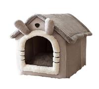 QYYZTQY Climbing Frame Bed, House-Shaped Dog House, Four-Season Nest Removable and Washable Mat, Enclosed Pet Supplies Cat Climber(D)