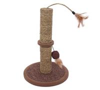 QYYZTQY Climbing Frame Brown Nest Hemp Rope Toy Claw Grinding Column Small Jumping Platform Cat Climber(LZ0123)