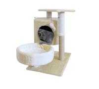 QYYZTQY Climbing Frame Nest Tree Hemp Rope Scratching Board/Post Cat Climber(D)