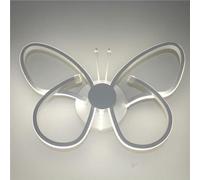 QYYZTQY Creative Butterfly Metal Acrylic LED Decorative Mounted Lamp for Living Room Bedroom Bedside Hotel Aisle Stairs Wall Light