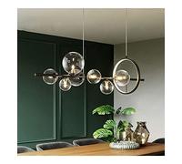 QYYZTQY Creative Glass Bubble Chandelier Nordic Restaurant Hanging Pendant Light Decorative Pendent Lamps, Kitchen Living Dining Room, Indoor Lighting Fixture (Size : cm*30cm)
