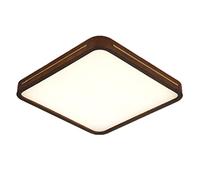 QYYZTQY Creative LED Ceiling Light White Light 6000K Chinese Zen Ceiling Lamp Fixture Flush Mount Square Ceiling Lighting Energy Saving Farmhouse Flat Panel Light for Living Rooms(50cm)
