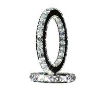 QYYZTQY Creative LED Crystal Decorative Lamp Living Room Bedside Lamp Children's Room Night Lamp for Learning Dormitory Office Decorative Table Lamp Gift Soft Eye Protection