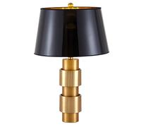 QYYZTQY Creative Warm Bedroom Desk Light Fabric Metal Desk Lamp For Living Room Study Pantry Writing Desk Table Lamp Apartment Workshop Cafe Western Restaurant Villa Decoration Lighting Fixture（E26）